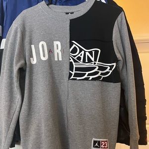 Medium Adidas jacket,mens Jordan sweatsuit,medium warriors jacket,shoes 6-8.5men